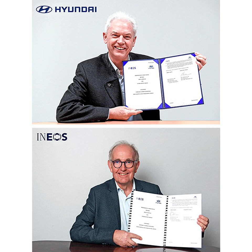 Hyundai Motor Company and INEOS to Cooperate on Driving Hydrogen Economy Forward