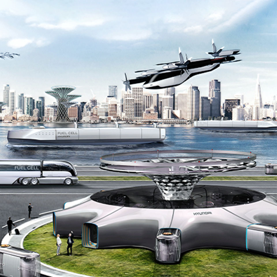 Future city built with Hyundai Motor Group’s hydrogen infrastructure