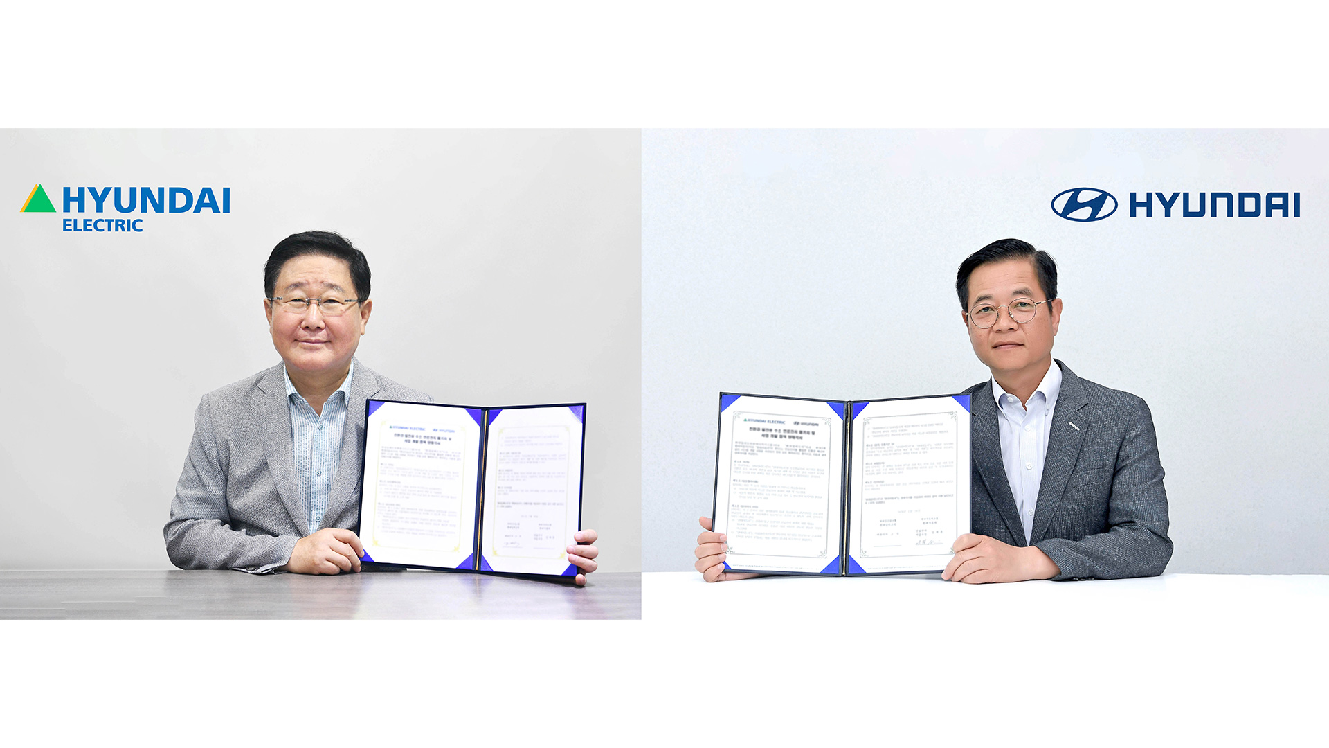 Hyundai Motor-Hyundai Electric Sign MOU to Develop Hydrogen Fuel Cell Package for Power Generation