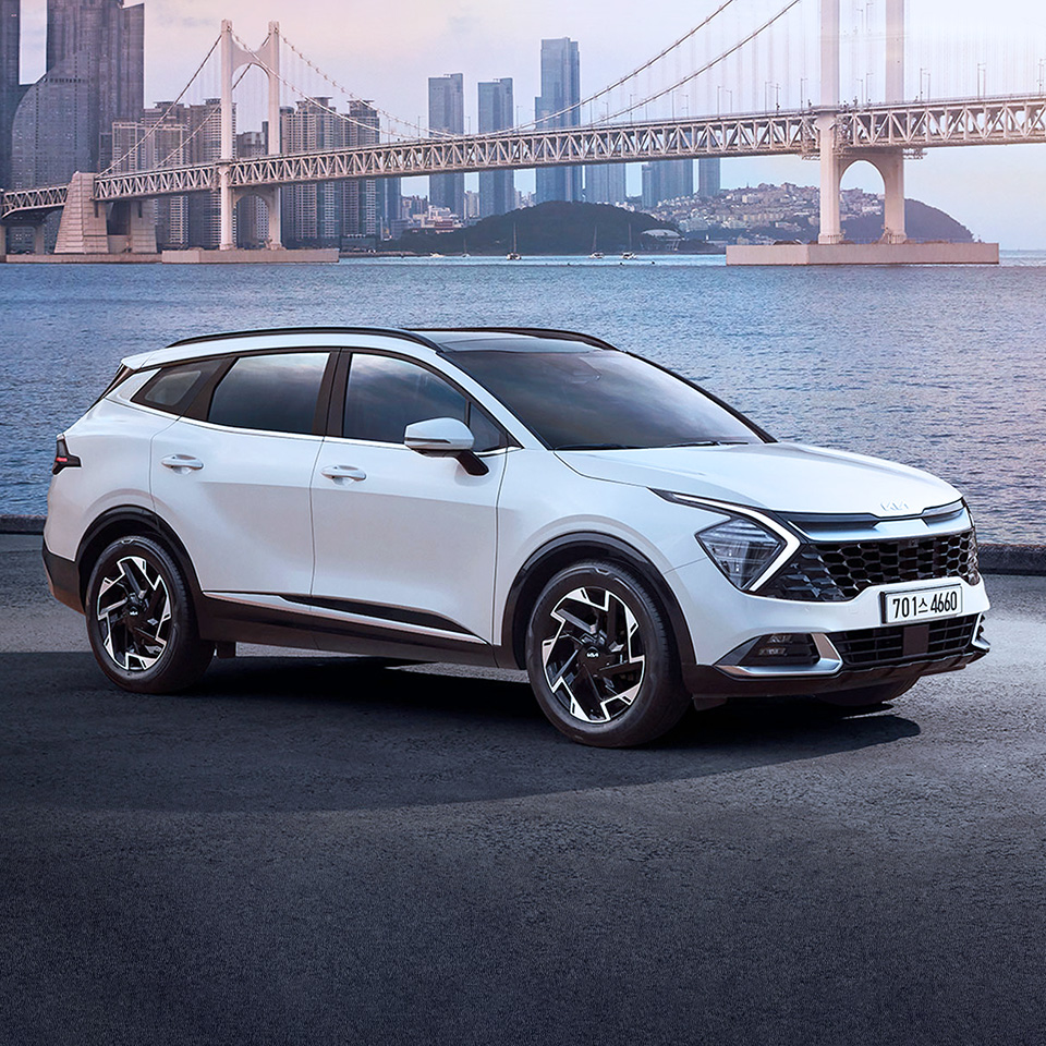기아 준중형 SUV 스포티지 전측면