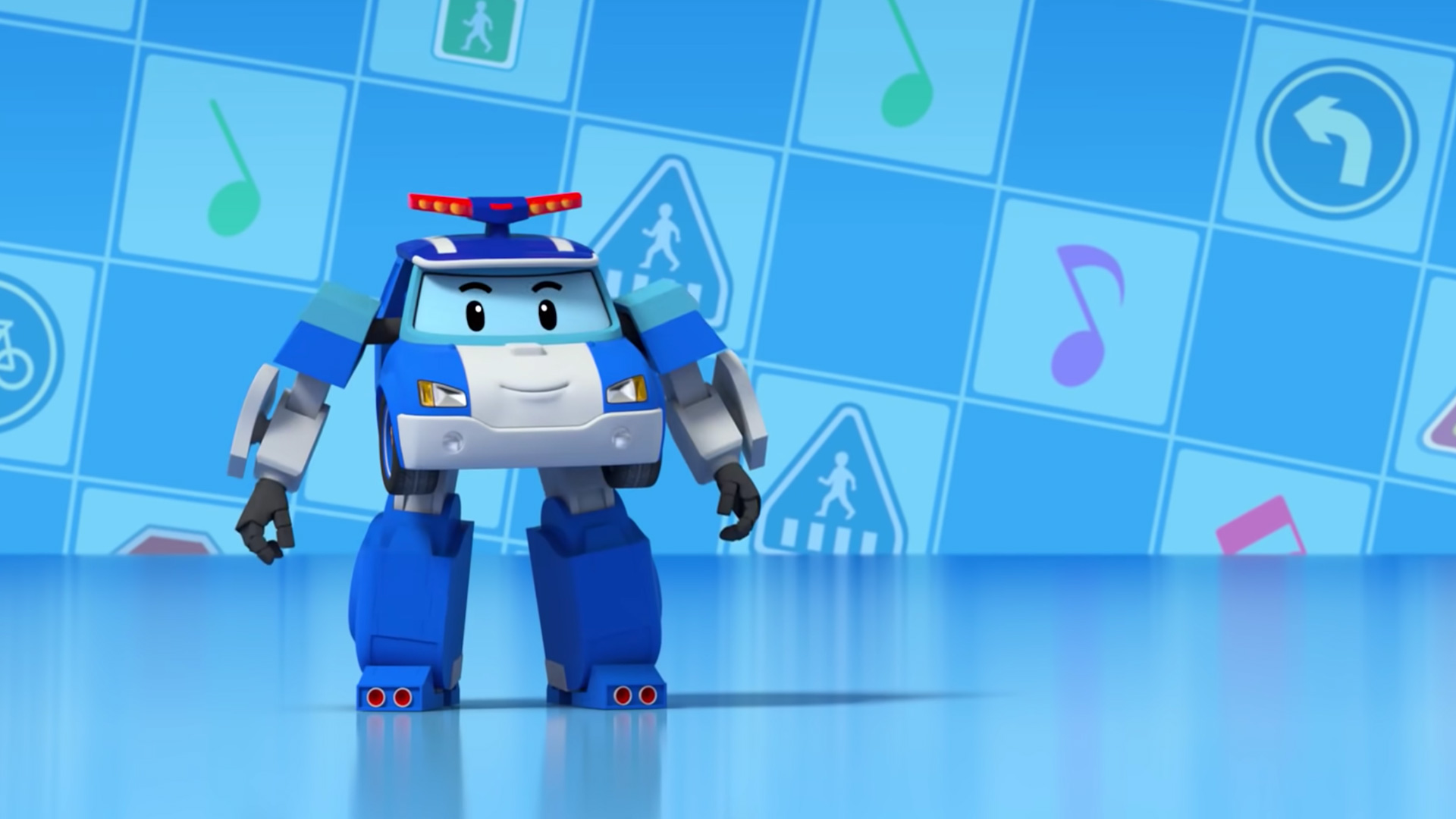 Let's Learn Children's Traffic Safety through Songs with Robocar POLI! Let's Learn Children's Traffic Safety through Songs with Robocar POLI!