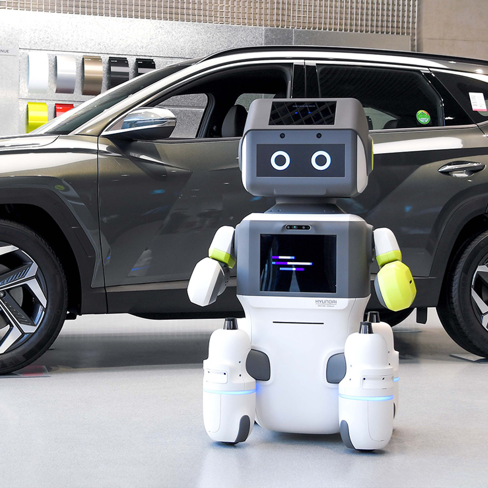 A Technology For Humans Dal E A Service Robot In The Dealership