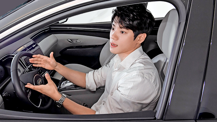 4세대 투싼의 실내 디자인을 담당한 최원석 연구원