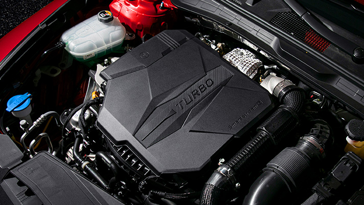 최고출력 290마력의 2.5L 터보