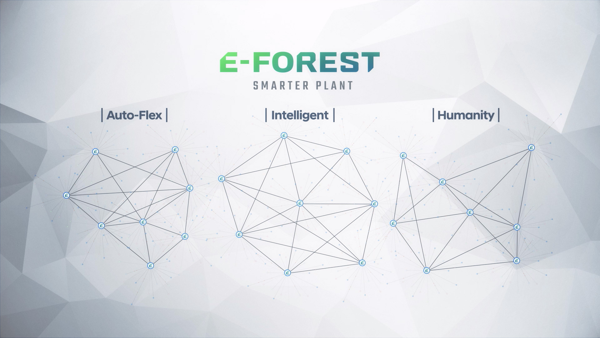 AutoFlex 그리고 Intelligent와 Hummanity 등 세가지 가치를 지향하는 이포레스트