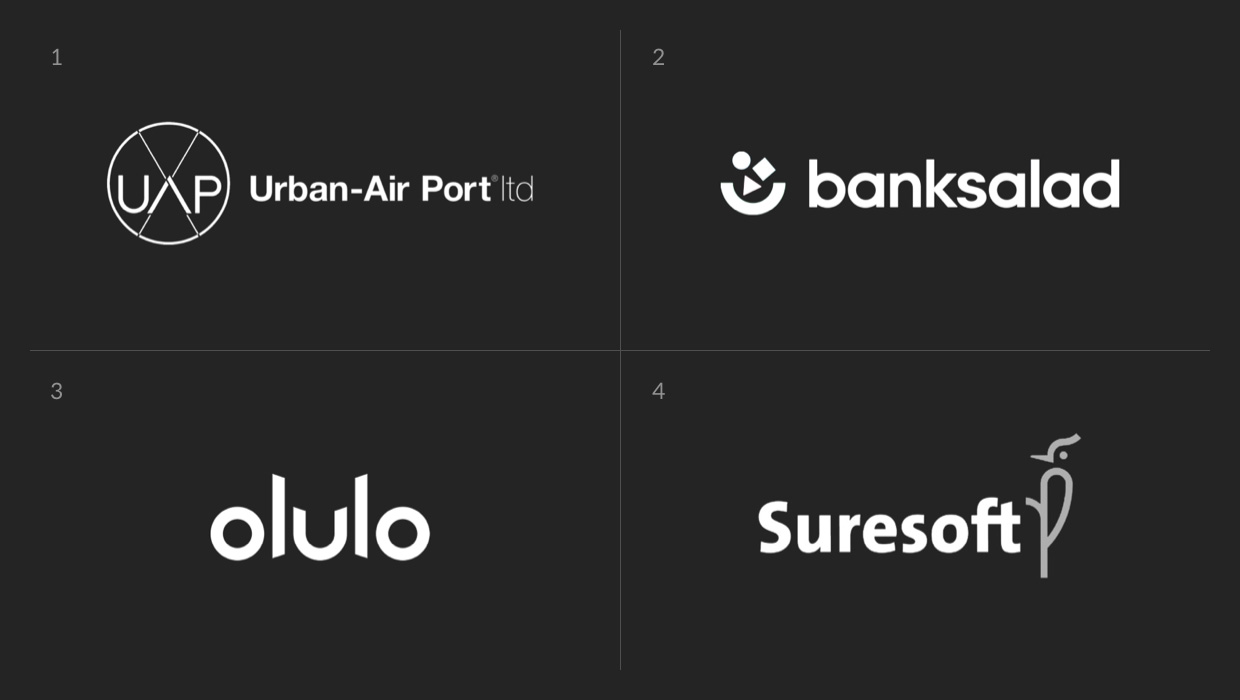 Urban Air Port, BankSalad, Olulo, Sure Soft logo