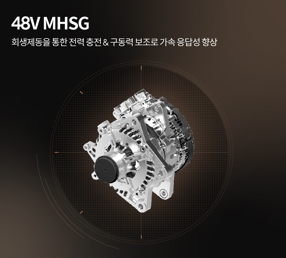 48V MHSG 개요도