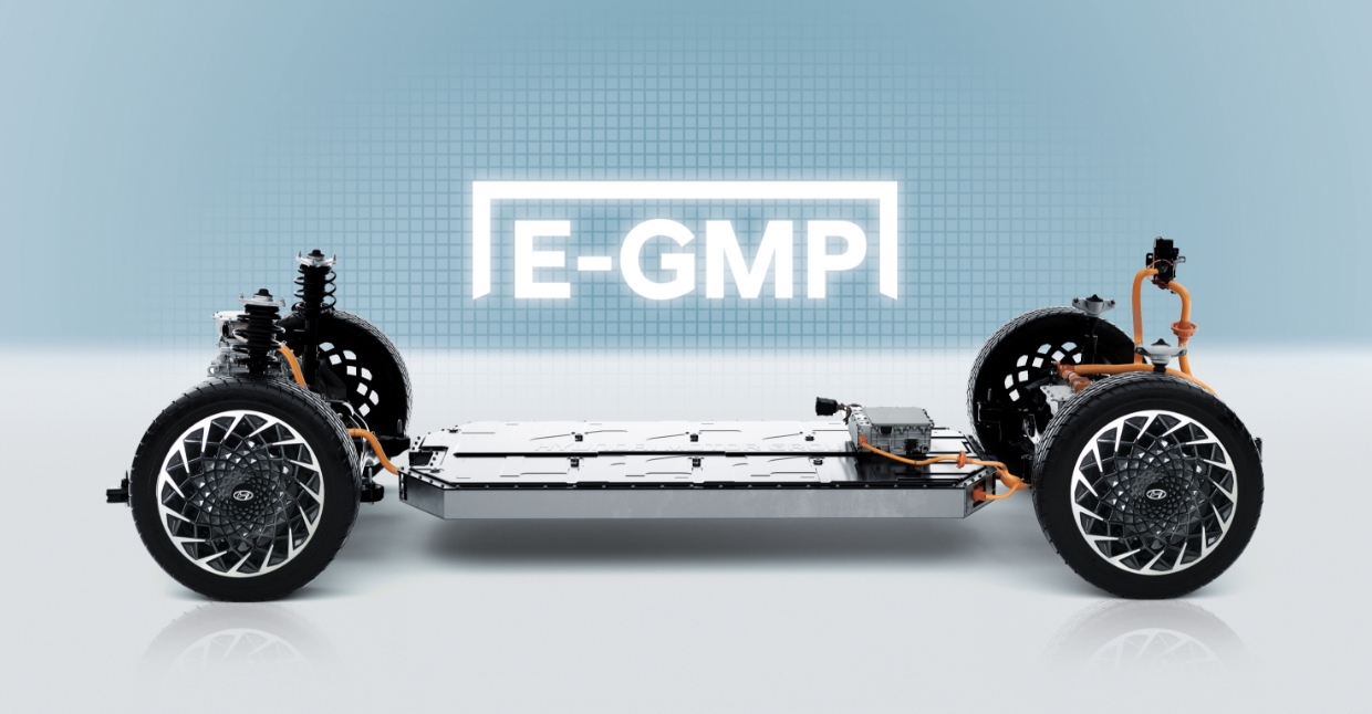 E-GMP 플랫폼의 모습