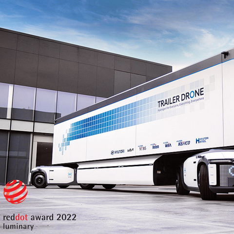 Hyundai Motor Wins Its First ‘Luminary’ Honor for Trailer Drone at Red Dot Award: Design Concept 2022-th