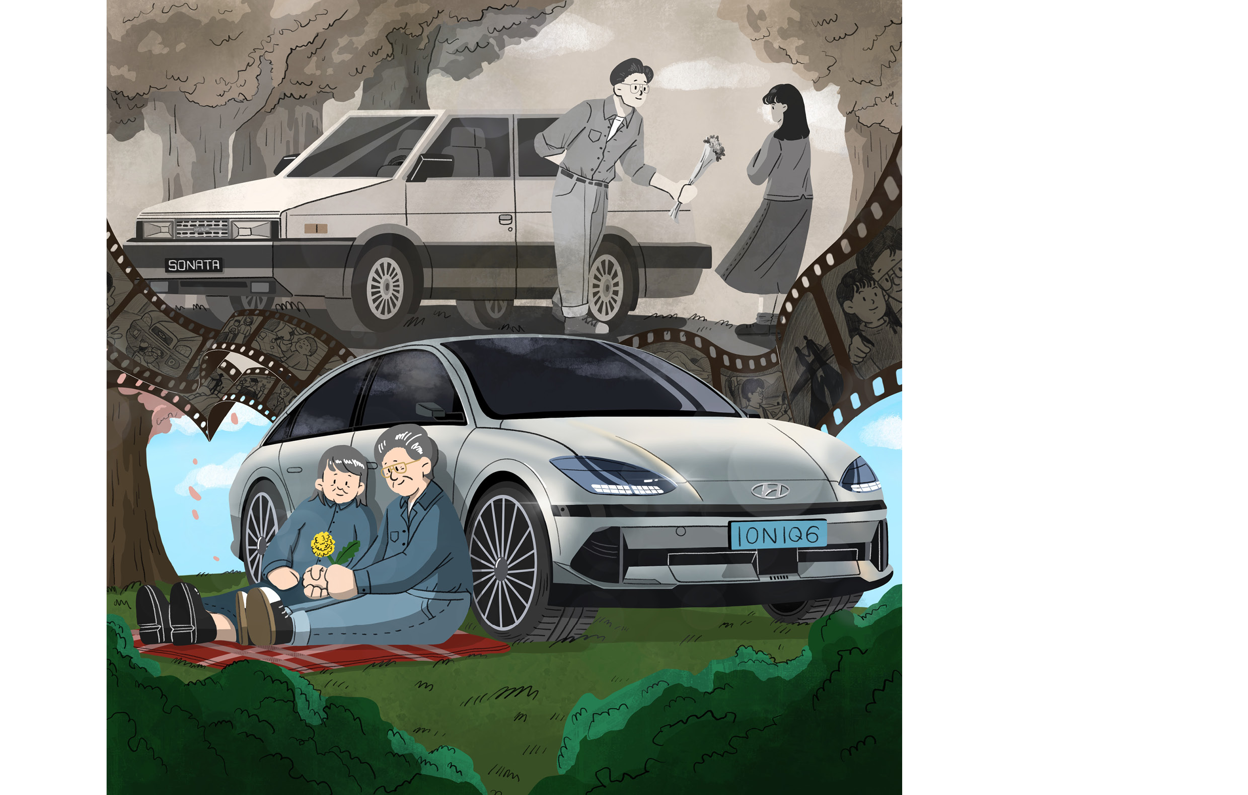 변하지 않고 늘 함께하기를 바란다는 의미를 담은 성지은 작가의 ‘늘 함께’