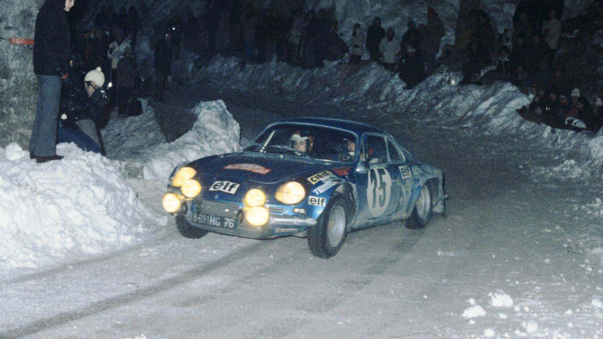 WRC 초창기의 경주 모습