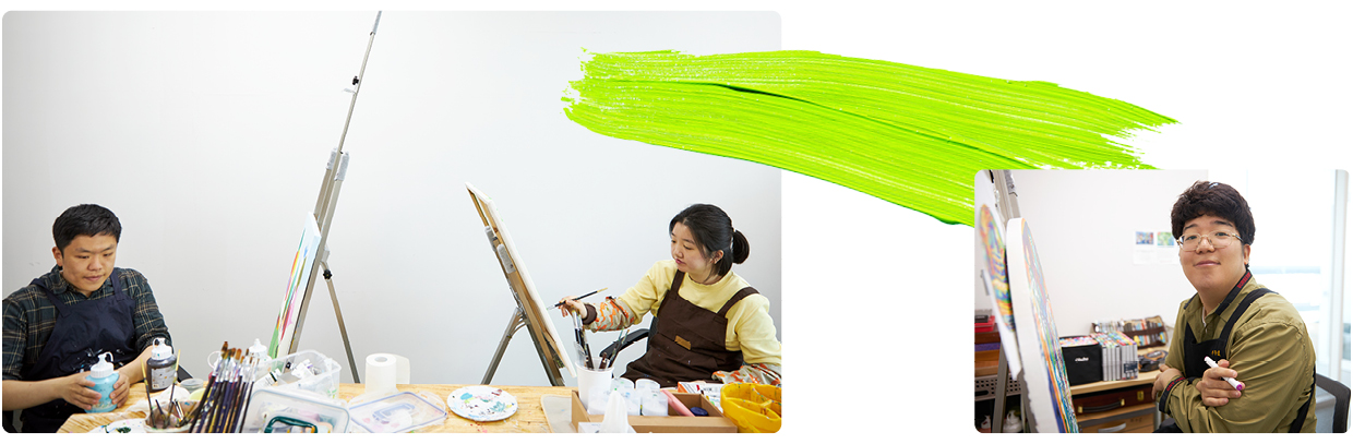 이상민, 최유진, 최주림 작가