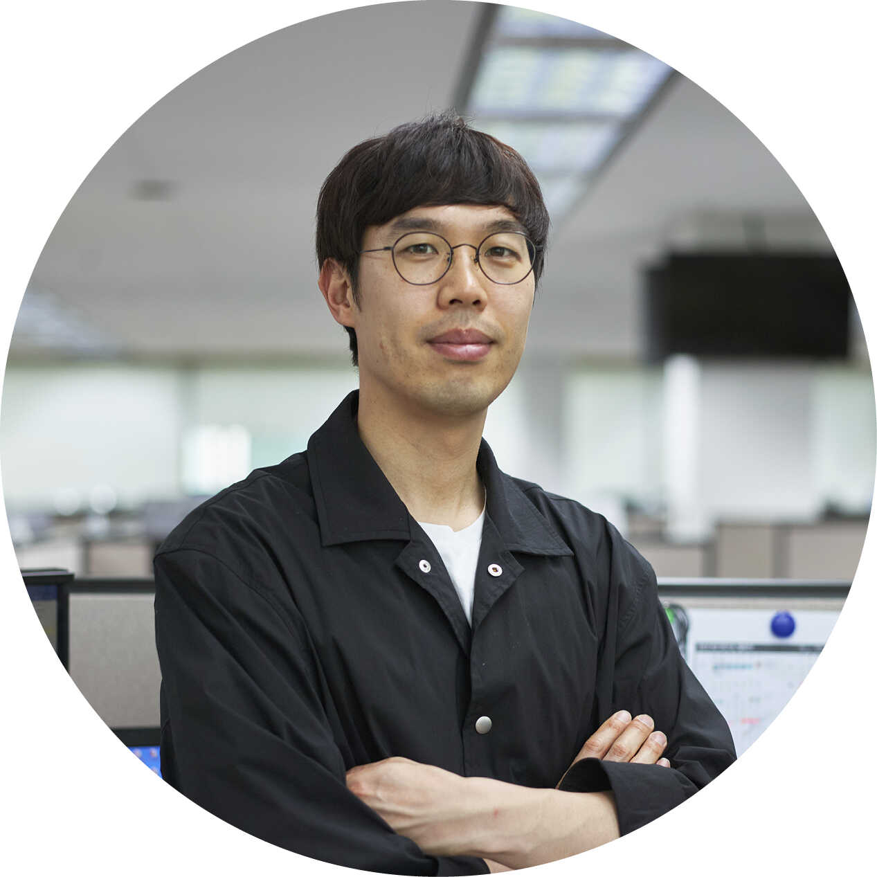 이중재 연구원의 모습
