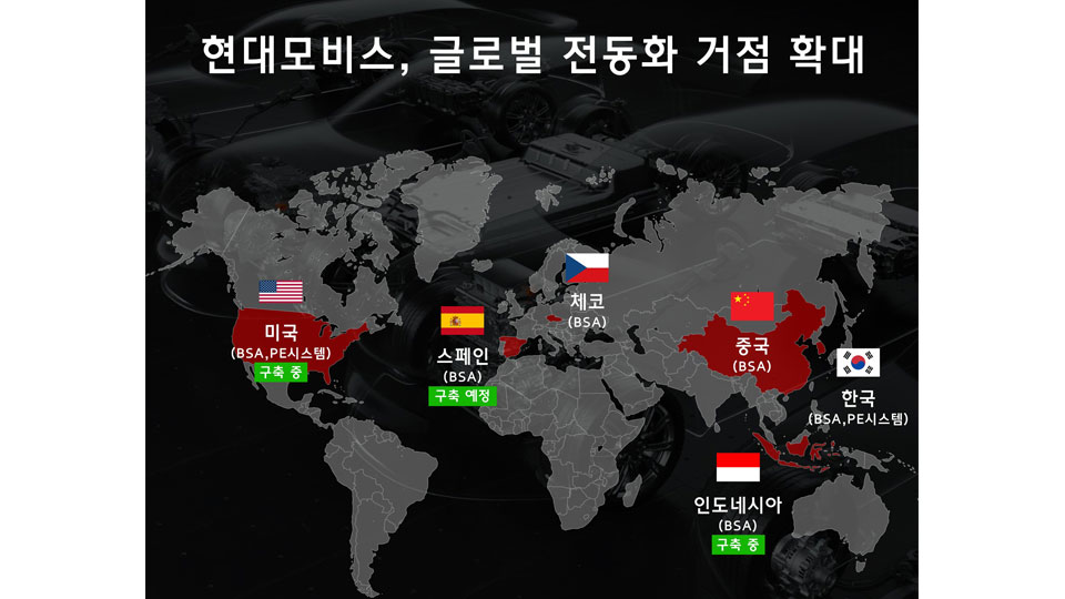 현대모비스, 글로벌 메이저 브랜드에 대단위 전동화 부품 수주! -main