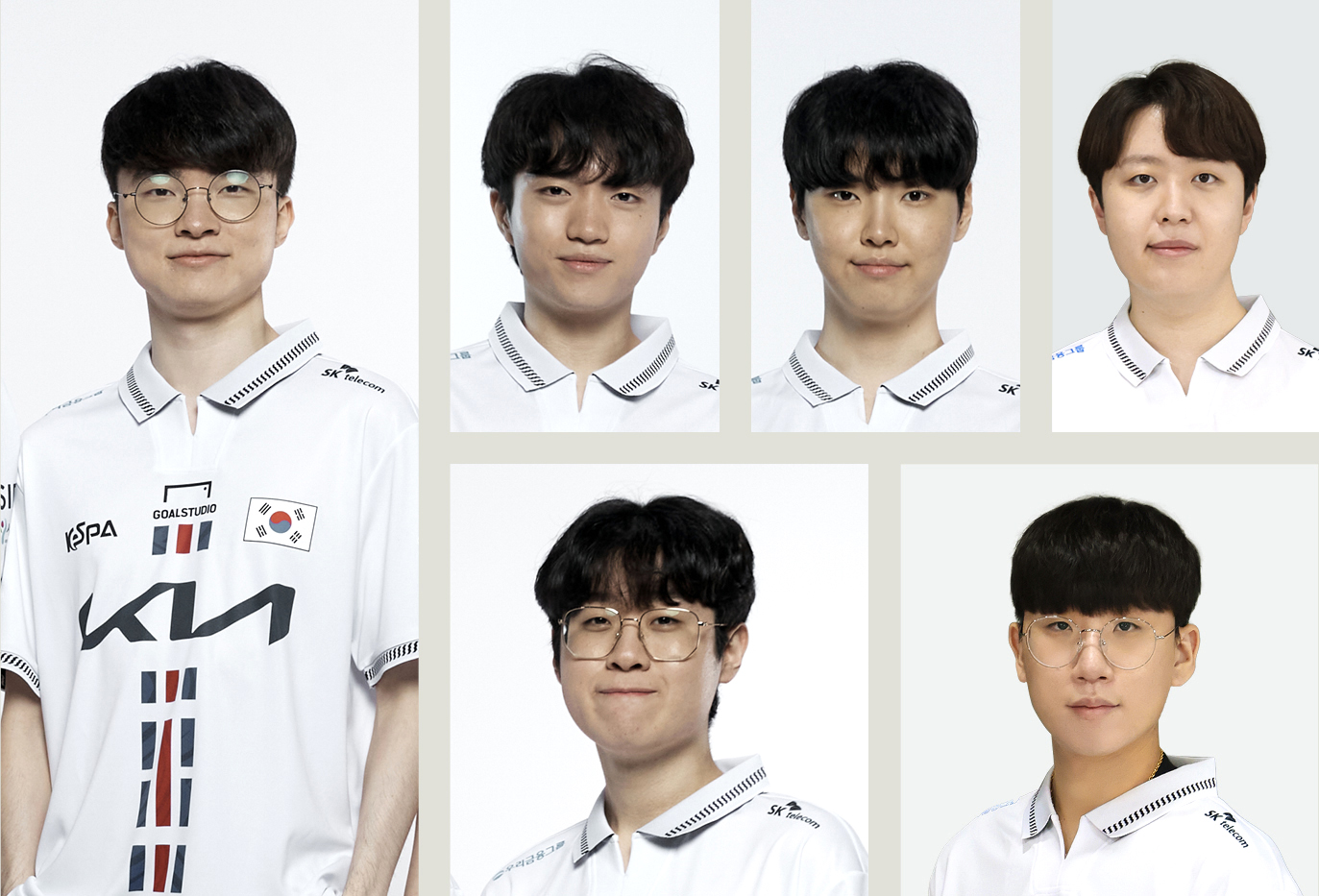 기아 로고가 새겨진 공식 유니폼을 입은 국가대표 프로필 사진