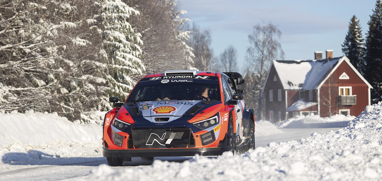 WRC 스웨덴 랠리 현장 모습