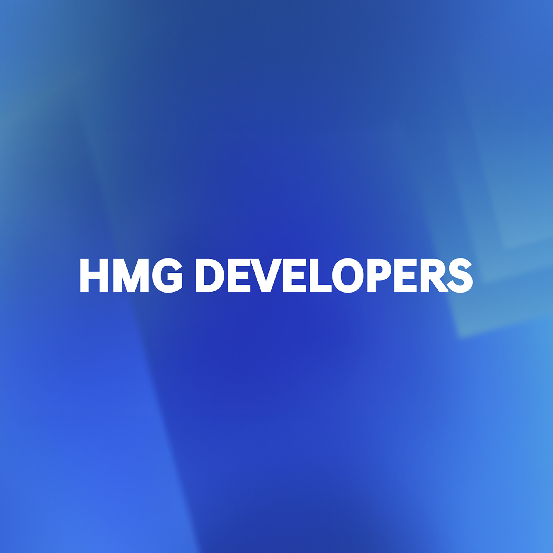 HMG 디벨로퍼스 타이틀 레터링