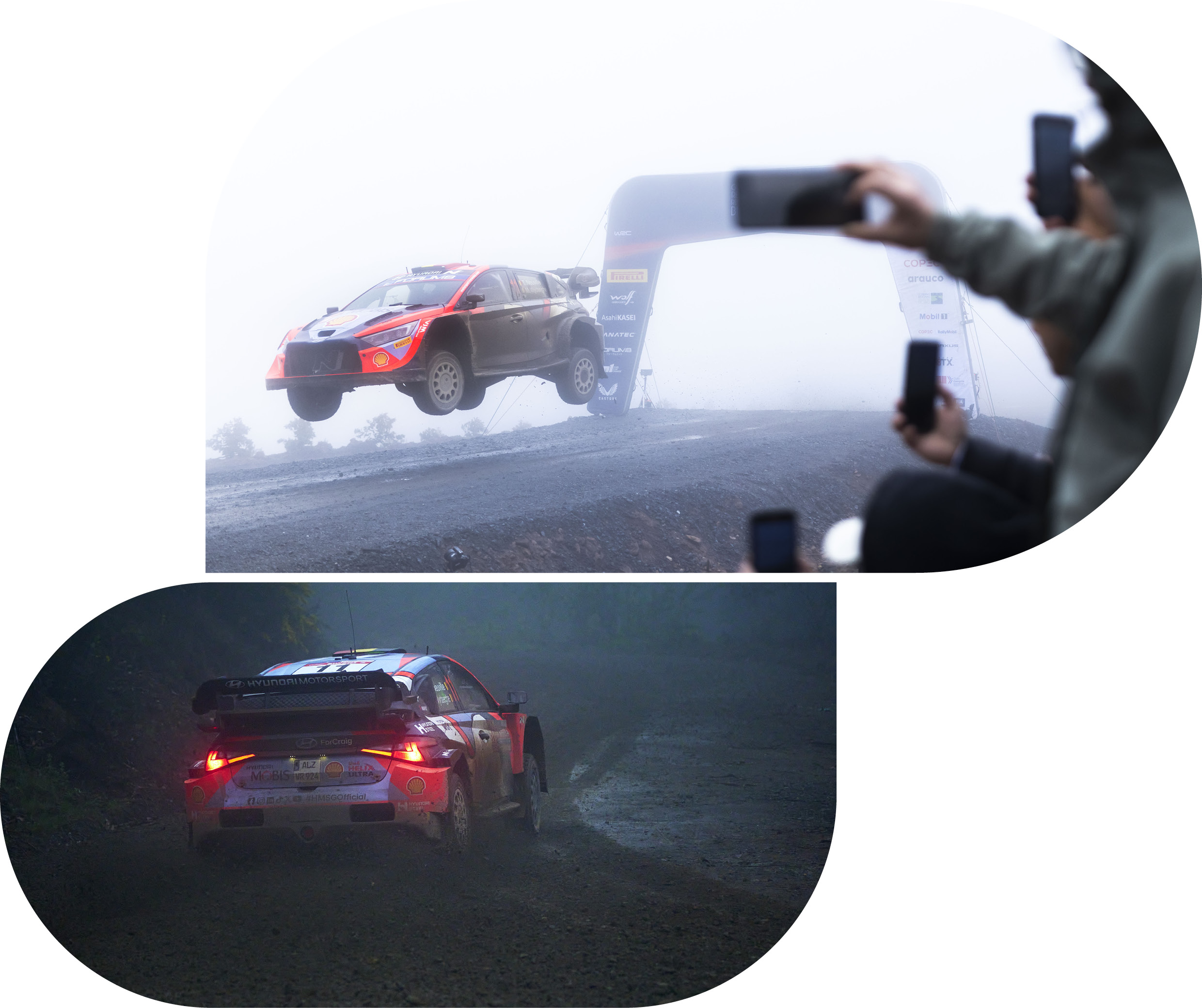 Chile Rally in Progress