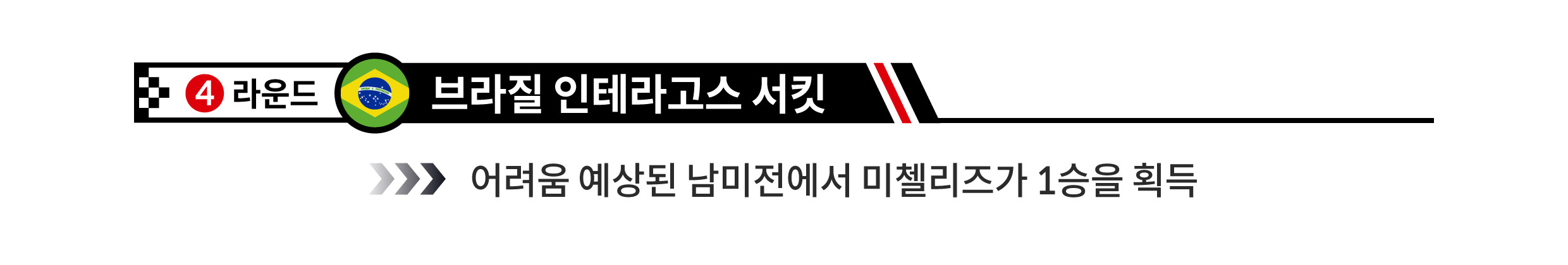 4라운드 브라질 인테라고스 서킷